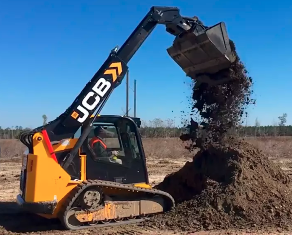 yellow excavator