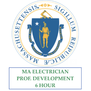 MA Electrician 6 Hour Continuing Education Professional Development Online Course