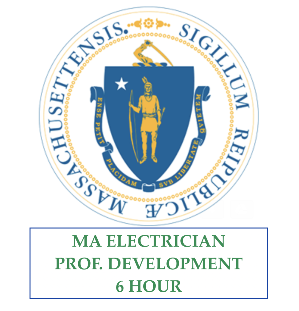 Ma electrician 6 hour continuing education online course